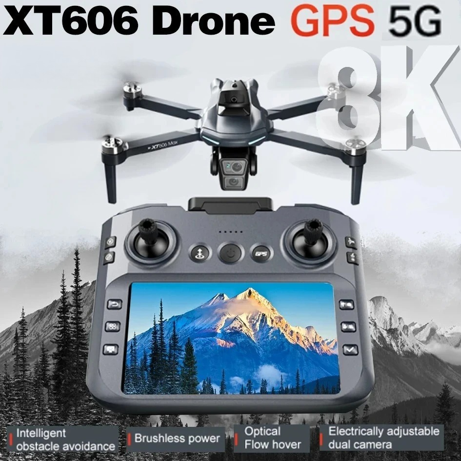 Drone Gps Mount - Dron Original XT606 Profesional con Cámara