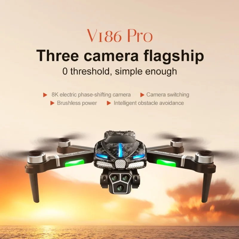 Drone Gimbal - Nuevo Dron profesional V186 Pro, Motor