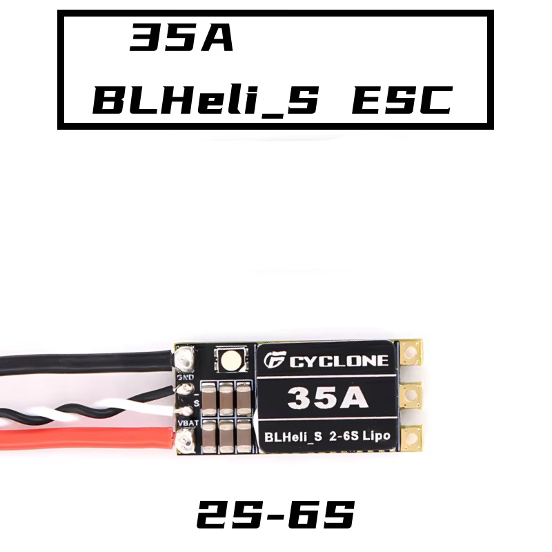 Drone Motor - Cyclone 35A BLHeli_S ESC - Soporte