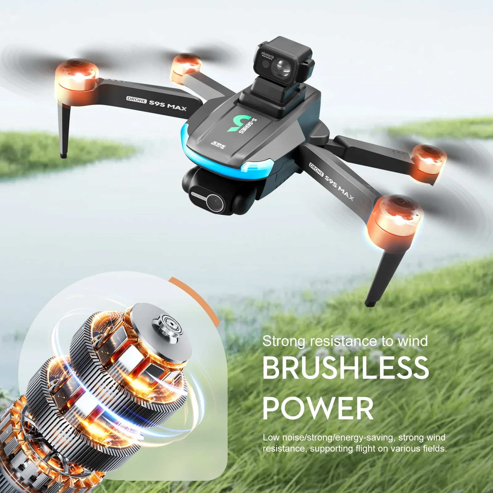 Nuevo S9S MAX MINI Drone 4K 2  - Drone Gimbal reseña y precio