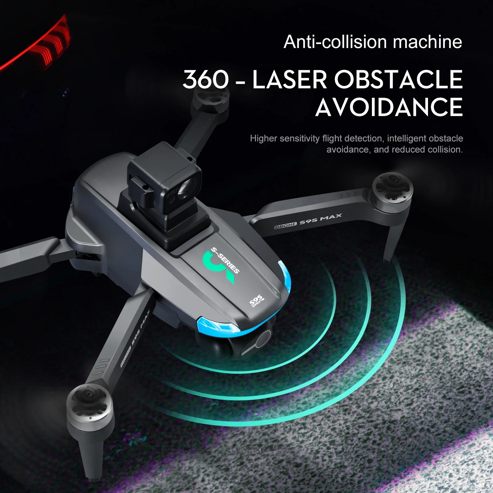 Nuevo S9S MAX MINI Drone 4K 2  - Drone Gimbal reseña y precio