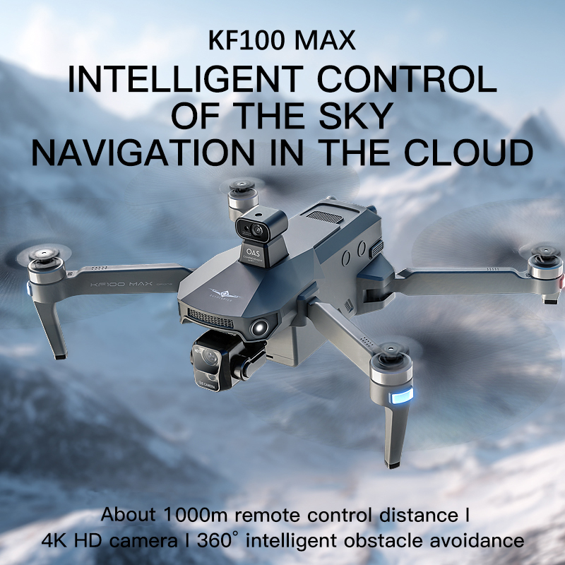 KF100 MAX GPS Drone 4K Cámara  - Drone Gimbal reseña y precio