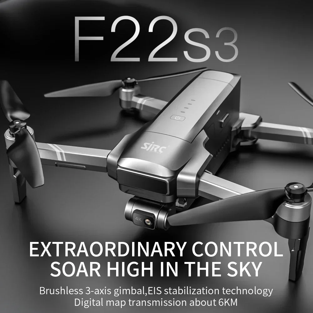 Dron SJRC F22 S3 pro plegable  - Drone Gps Mount reseña y precio