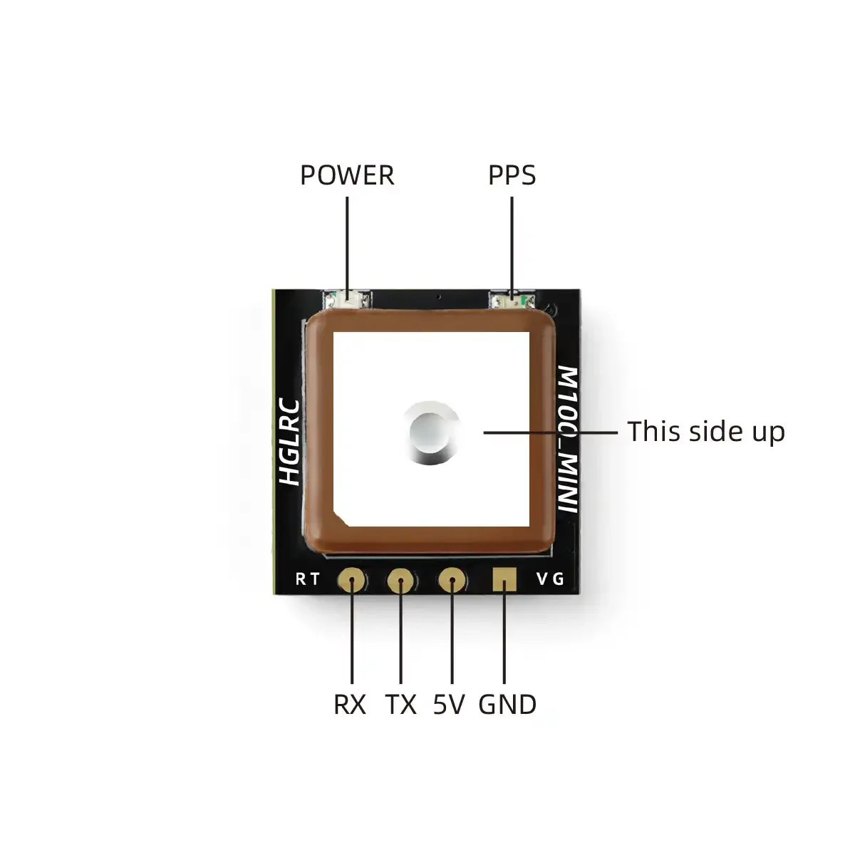 Módulo GPS HGLRC M100 MINI M10 - Drone Gps Module reseña y precio